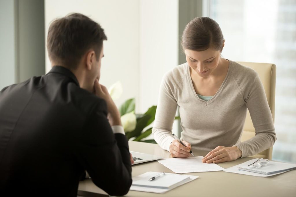 preparing divorce documents